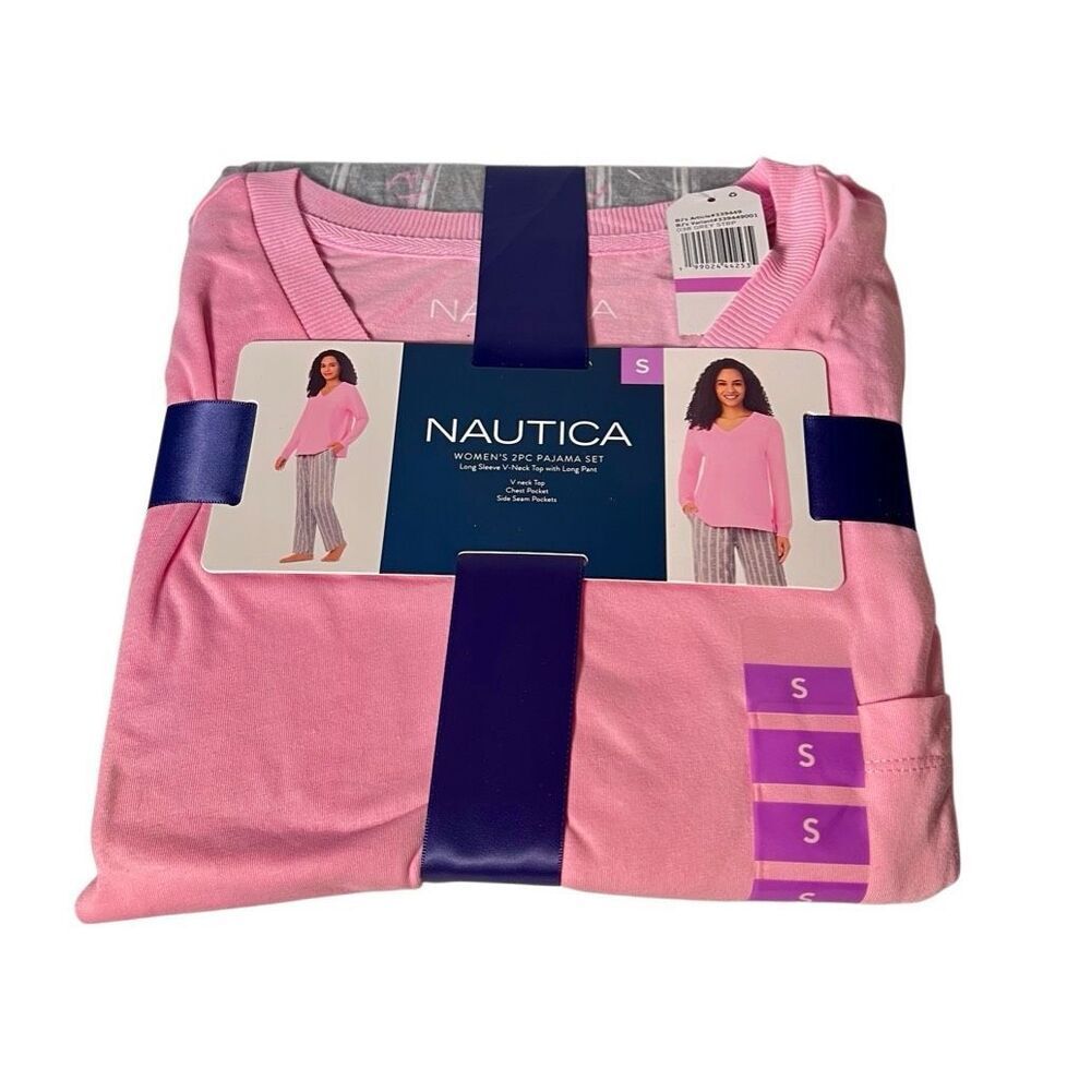 Nautica Women’s 2-Piece Pajama Set New With Tags Size Small